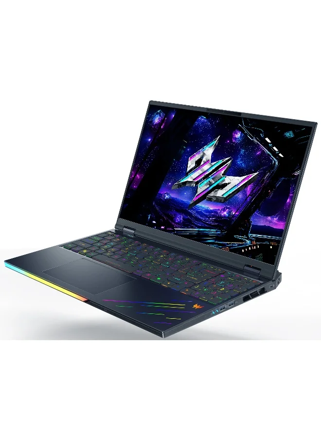 Premium 16-Inch OLED Gaming Laptop, High-Performance AI Processor, 32GB RAM, 2TB SSD, Dedicated Graphics, Windows 11 Pro (Black, 16-Inch) h92sc