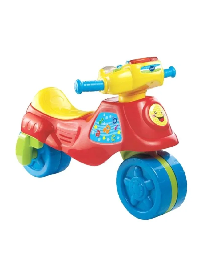 2-in-1 Convertible Toddler Balance Bike and Tricycle Educational Ride-On Toy (Multicolour, 58.4x20.3x40.6cm) 5j8tn