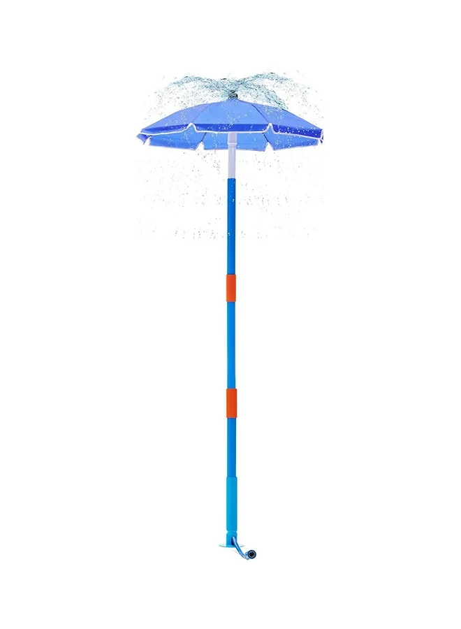 Premium Water Park Umbrella Fountain Spray Toy for Kids (Plastic, 50 cm) vcvif