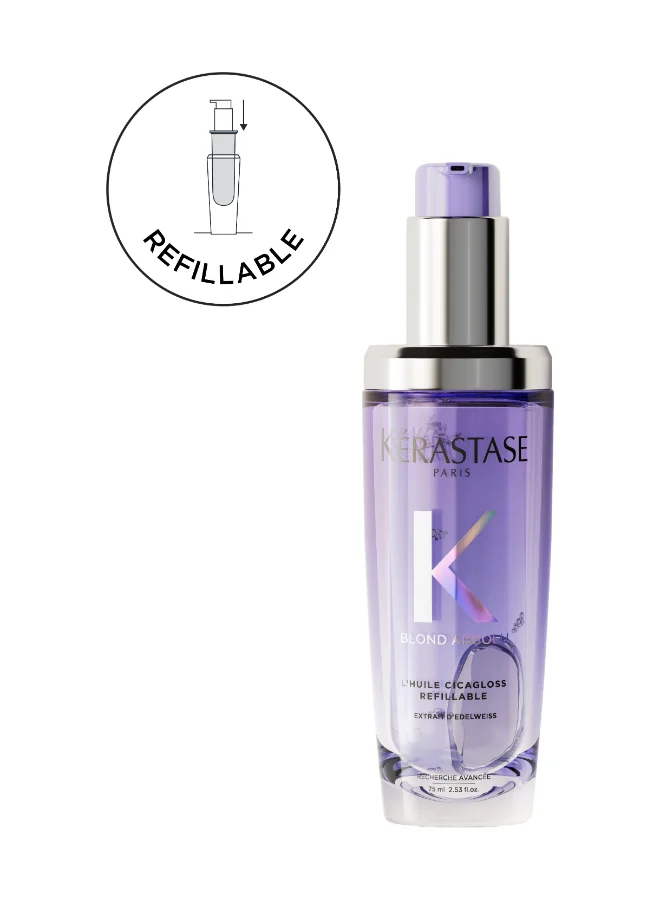 KERASTASE Blond Absolu Huile Cicaextreme Hair Oil (Intensive Strengthening Treatment for Blonde Hair, 75 mL) 0vetd