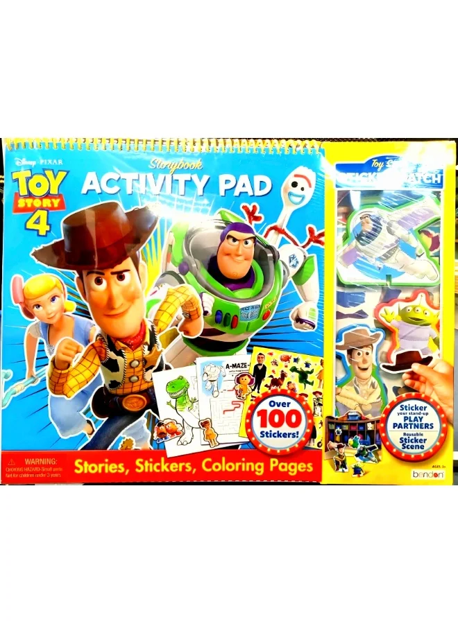 Interactive Storybook Activity Pad for Kids (Educational Learning Set, 25 cm x 20 cm) pjky3