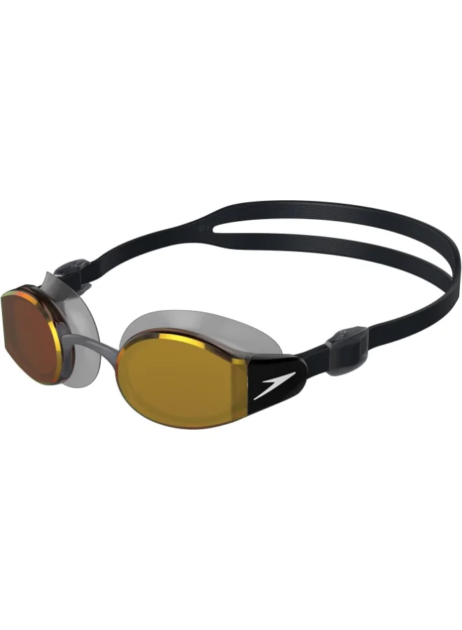 Professional Mirror Swimming Goggles Anti-Fog UV Protection Adjustable Strap (One Size) be8bg