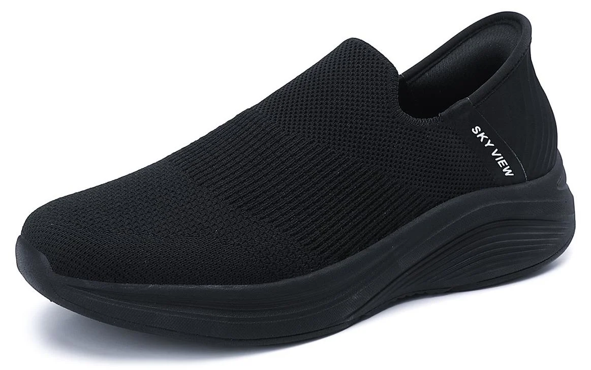 Sky View Women Athletic Sneakers Breathable Mesh Running Shoes Lightweight Memory Foam Comfort Walking Footwear (Black, 38 EU) 53tyy