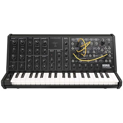 Semi-Modular Analog Synthesizer Professional Sound Design Station (Multi-Colored, Compact) t43cy