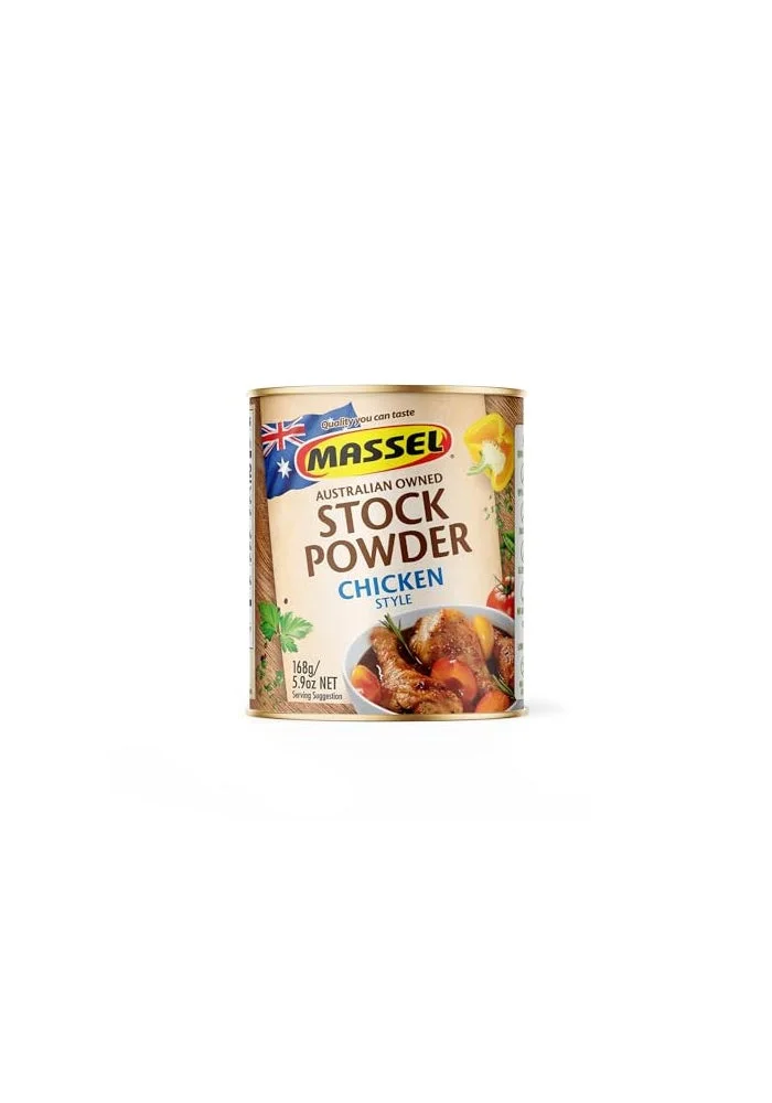 Massel Chicken Style Bouillon Powder Premium Seasoning (Gluten-Free, Non-GMO, 168g) p49ko