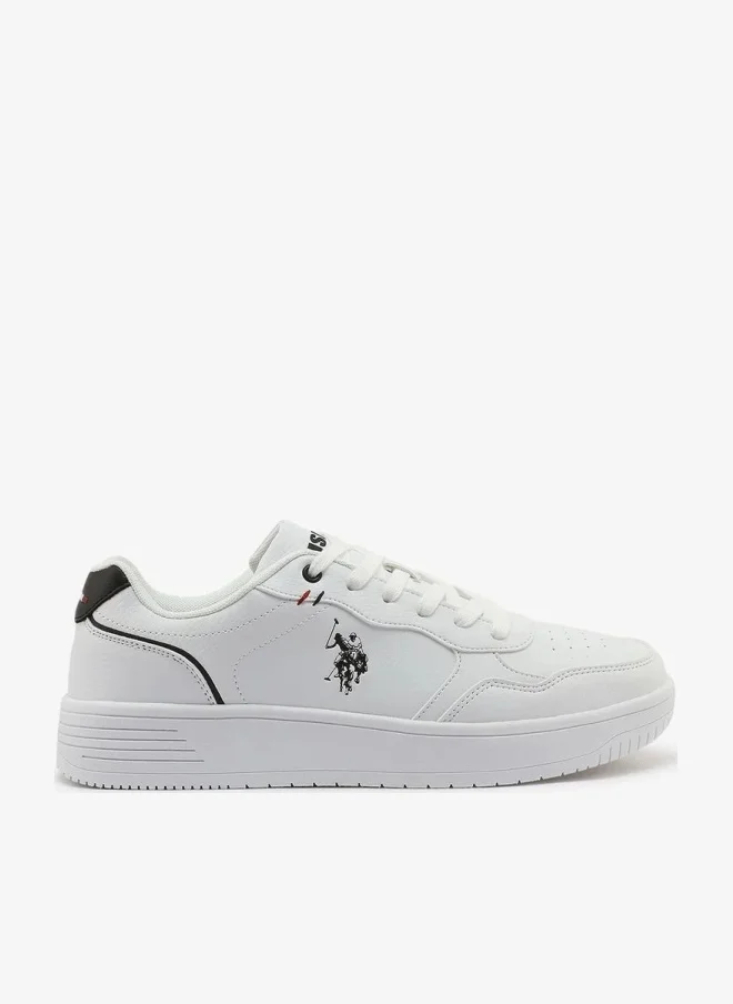 Premium Men's Casual Lace-Up Fashion Sneakers Lightweight Everyday Comfort Trainers (White, 42) c59i6