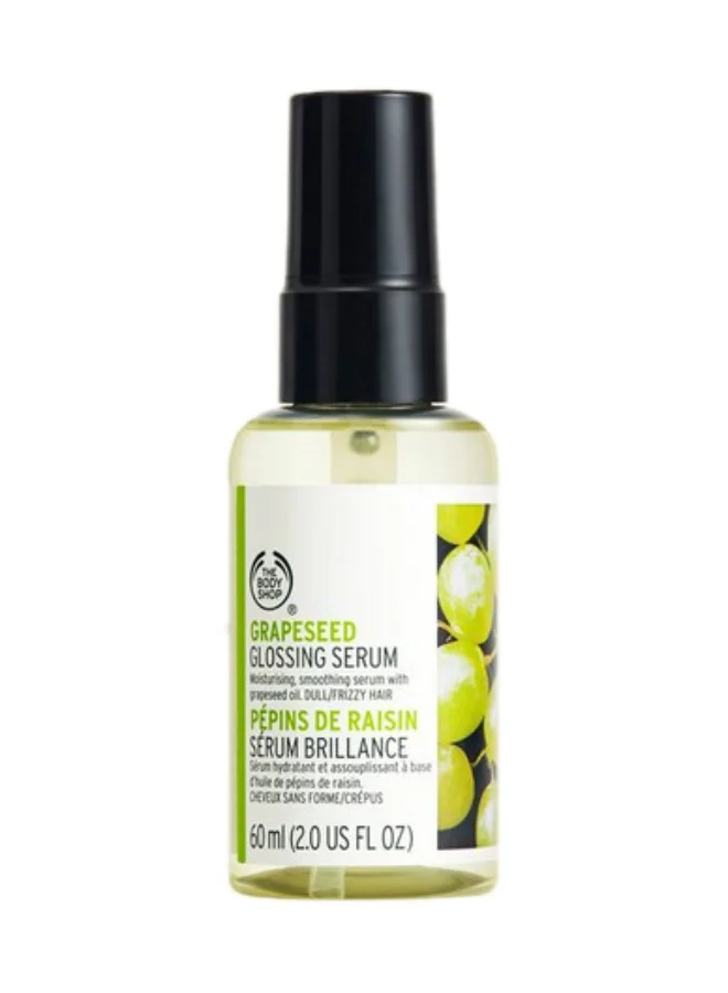 THE BODY SHOP Grapeseed Glossing Serum Lightweight Hair Shine Treatment (75 mL) eccd3