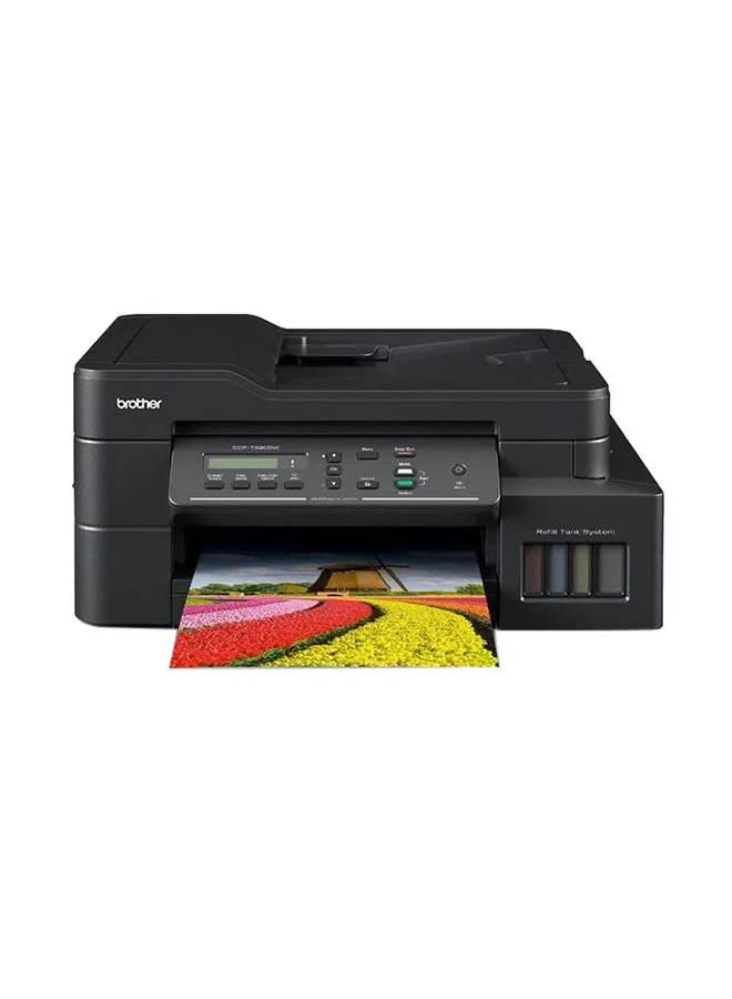 Premium 3-In-1 Wireless Colour Inkjet Printer With Refill Tank System (Black) 8frwh