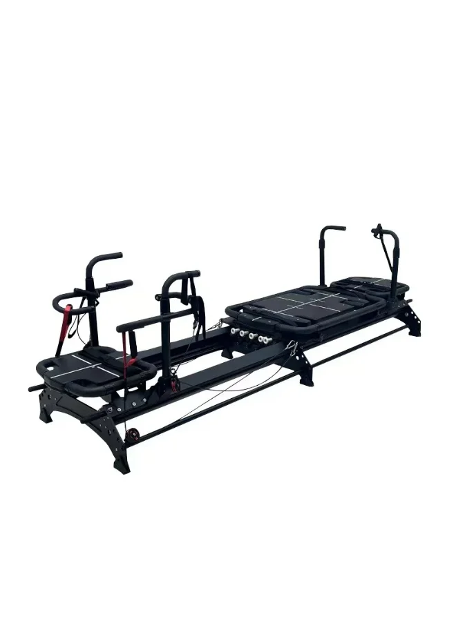 Cool Baby Style Professional Pilates Reformer Machine Alloy Steel Core Training Equipment for Gym Studio (Adult Unisex, 180 KG Capacity) 0gb9i