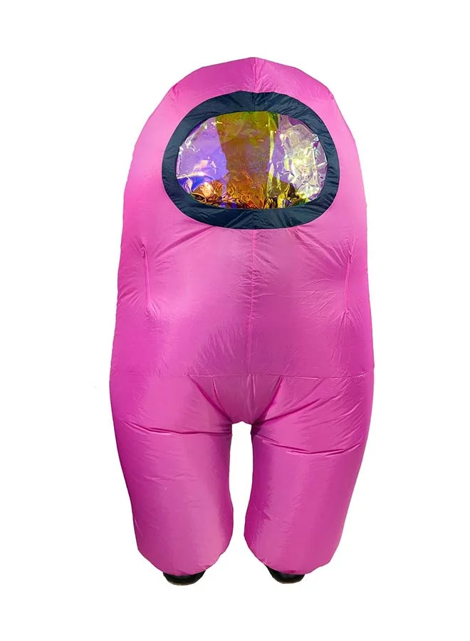 Premium Inflatable Full-Body Costume for Adults (Pink, One Size) myycr