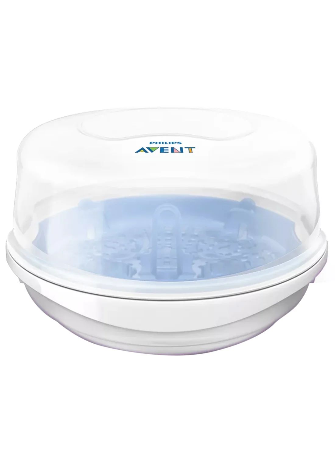 Premium Microwave Steam Sterilizer Compact Design For Baby Care (White, Single Pack) zactr