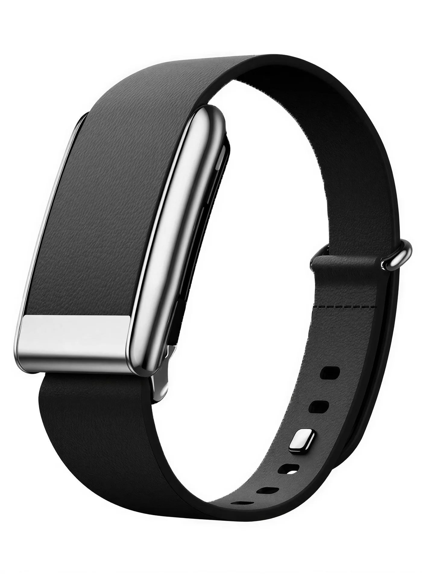 BORTONY Tapered Leather Replacement Band for Fitness Tracker Premium Durable Strap (Brown, One Size) qz1o2