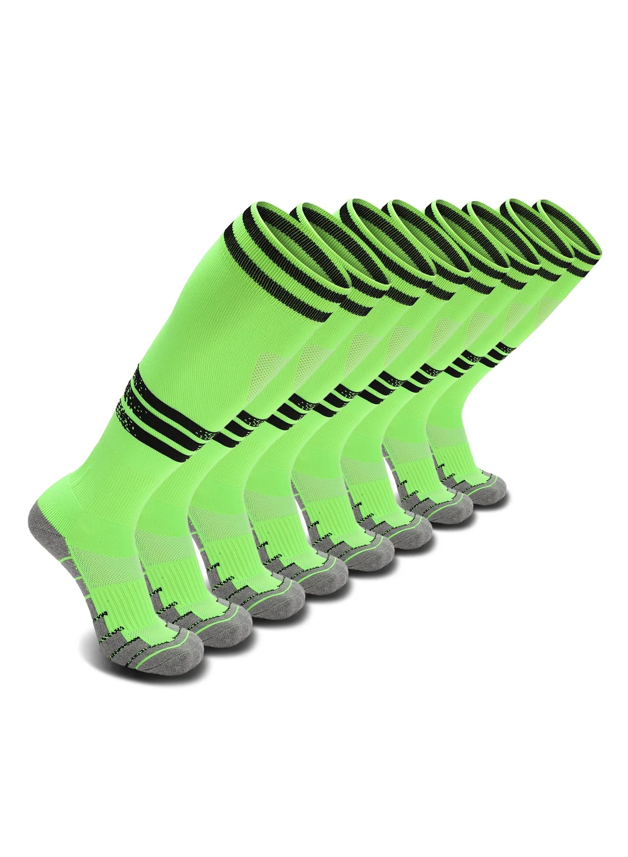 SKY WING Knee High Athletic Socks Moisture-Wicking Performance Sports Gear for Baseball Football Soccer (1 Pair, Adult) 8osna