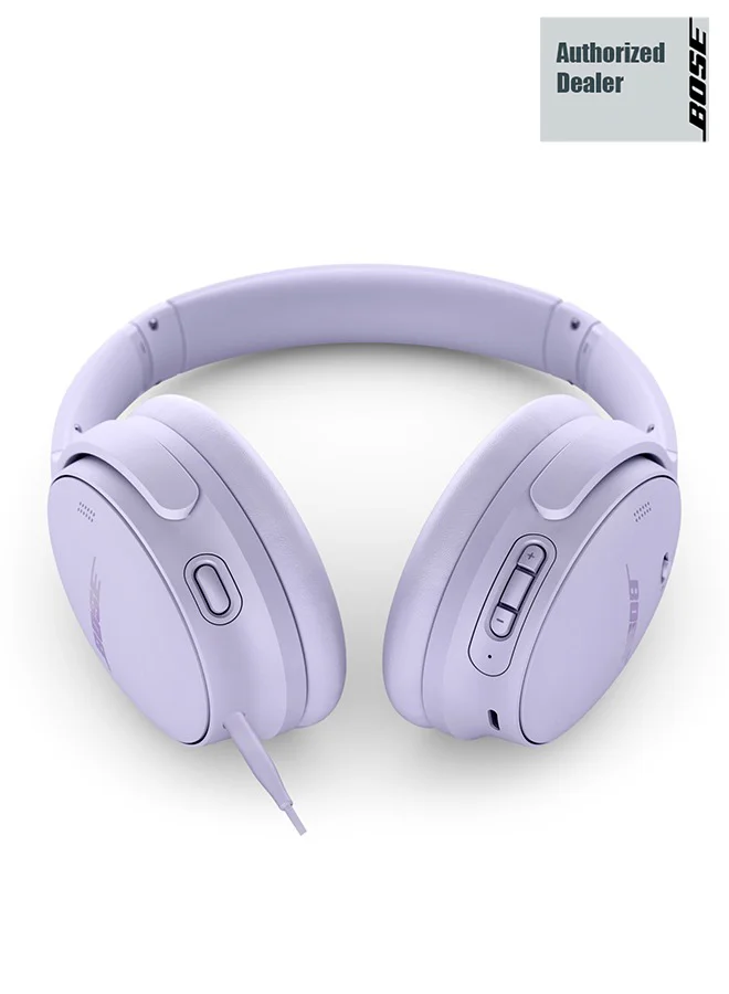 Premium Audio Wireless Noise Cancelling Over-Ear Headphones, Bluetooth Stereo Headset with Long-Lasting Battery (Chilled Lilac, 1 Unit) 4ss9a
