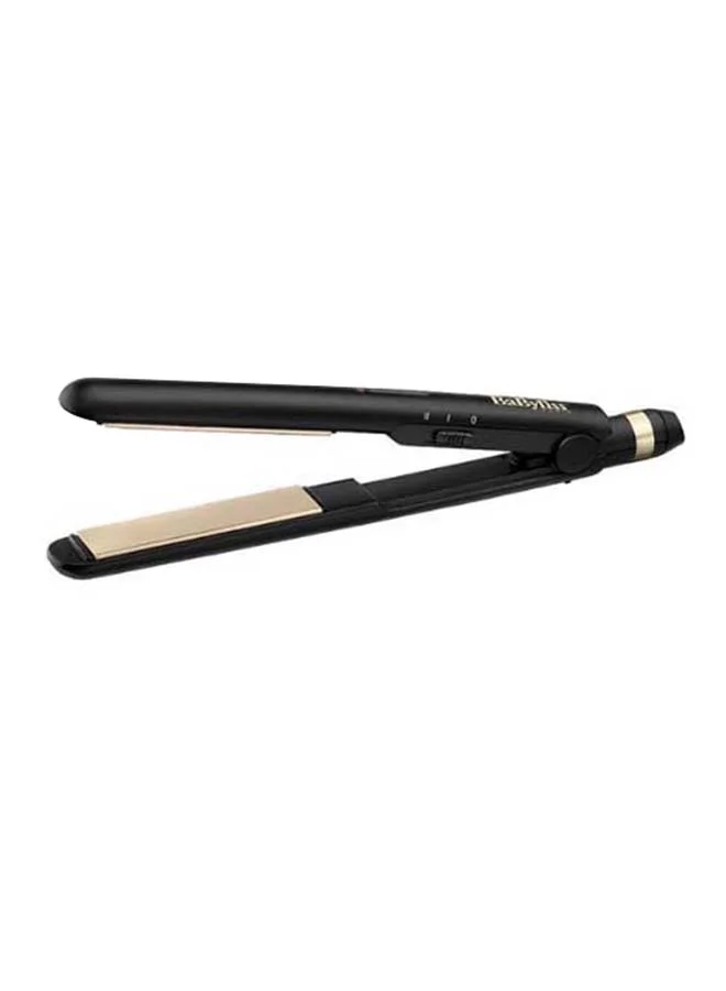 Professional Ceramic Hair Straightener 25mm Plate with Heat Mat (Black, 2m Cord) s91u5