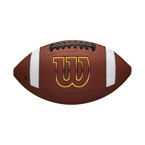 Premium Professional Football SpeedSkin Grip Textured Surface (Official Size, Brown) cnr1p