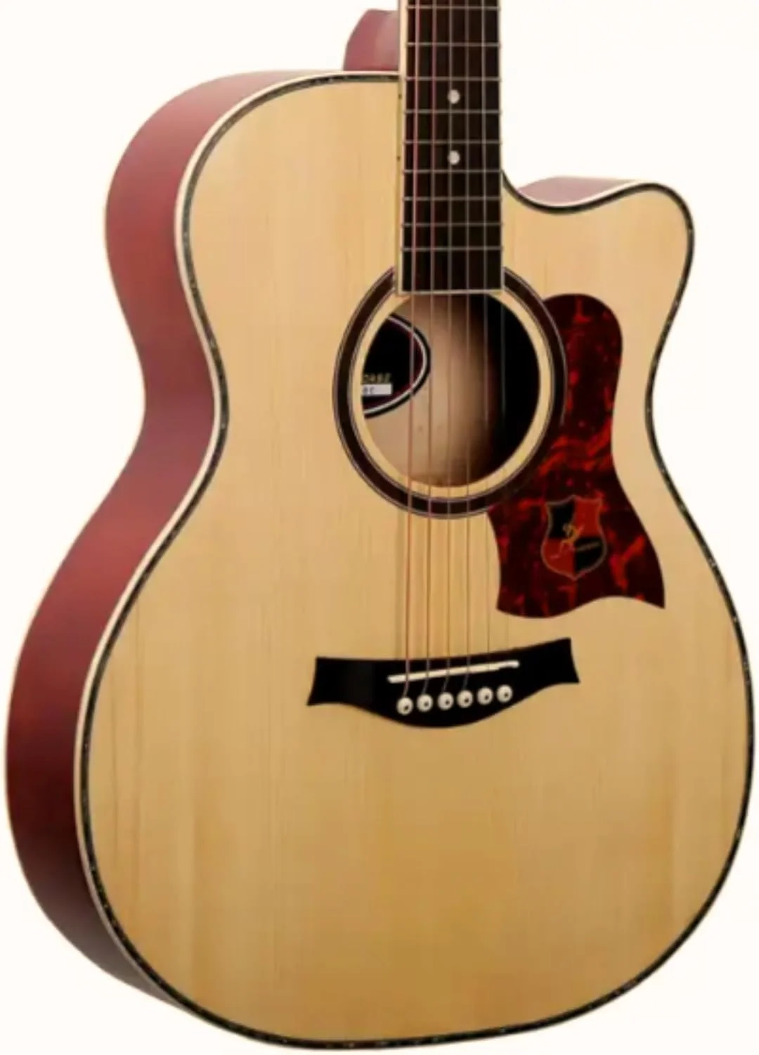 MegArya Swift Horse Series Acoustic Guitar (40 Inch, Cutaway, Wood) 33rpt