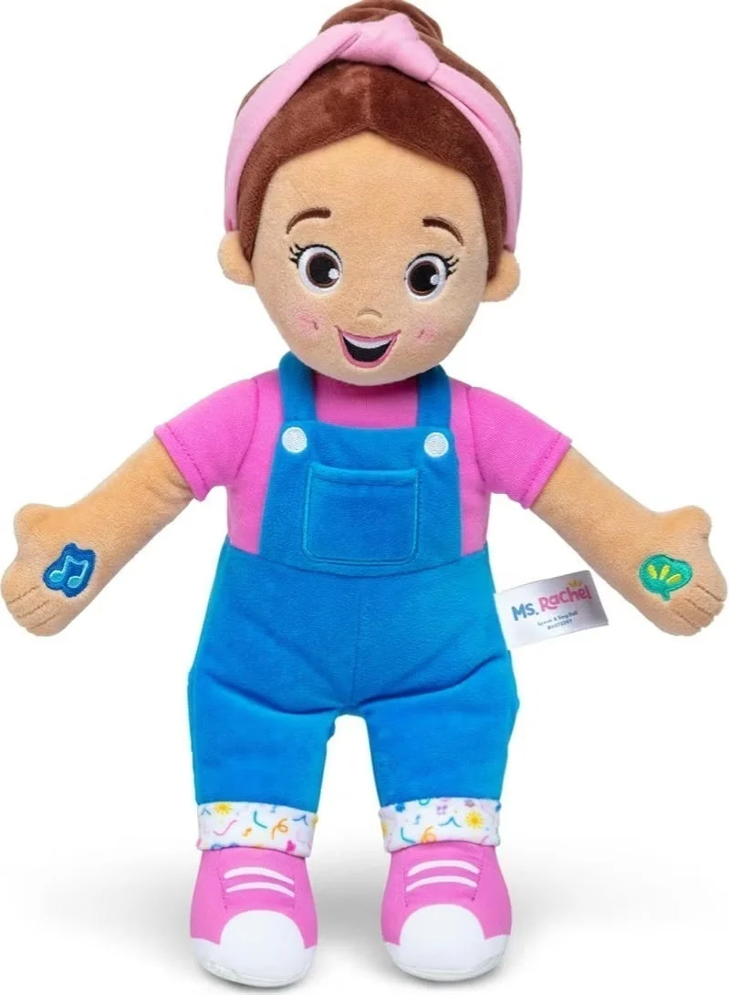 Interactive Plush Learning Doll with Music and Phrases (40 cm) sqkp7