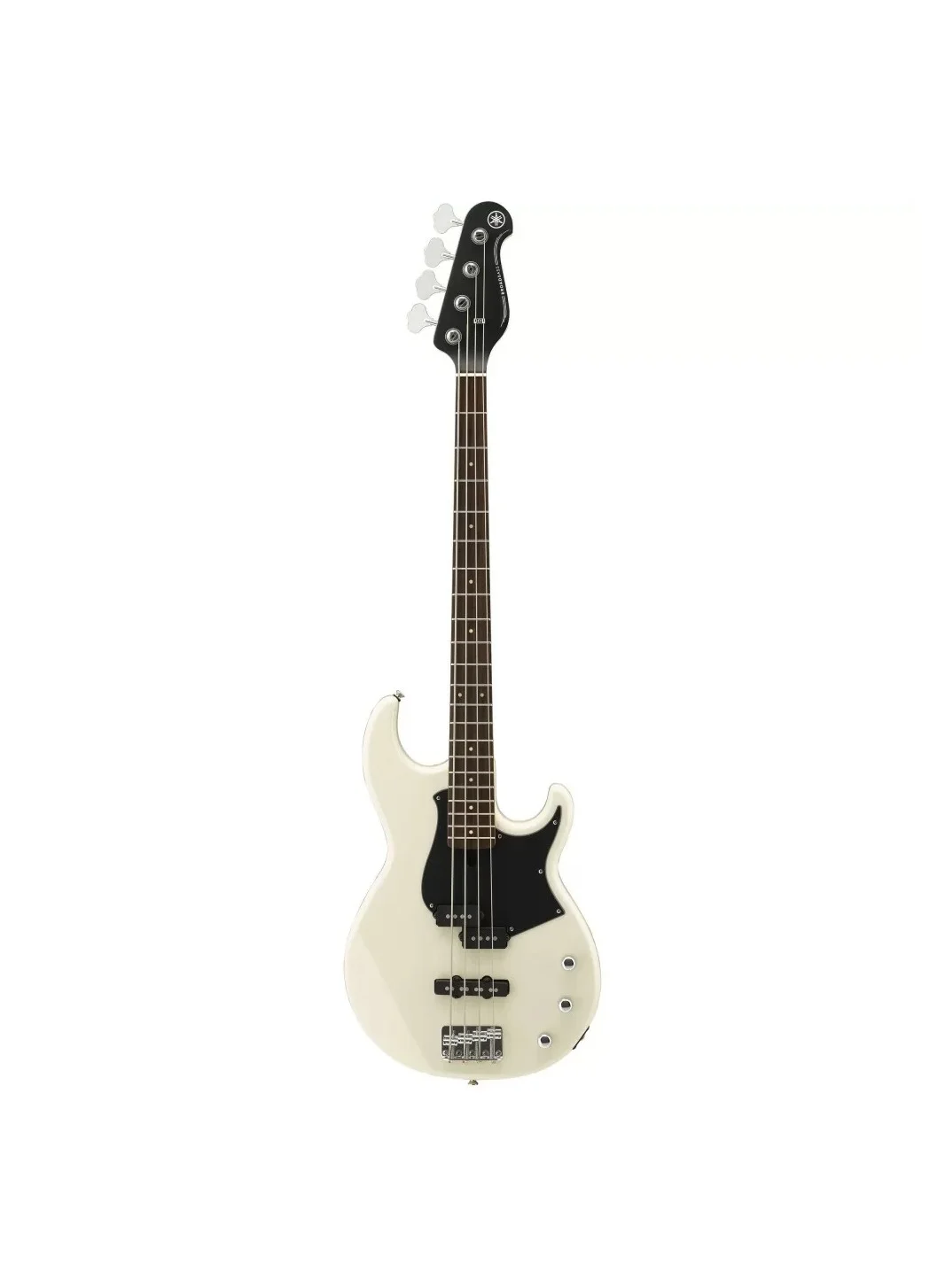 Premium 4-String Electric Bass Guitar Professional Musical Instrument (Vintage White) n3qed