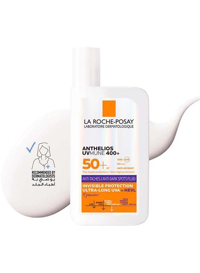 Premium Sun Protection Fluid SPF 50+ for Dark Spots and Uneven Skin Tone (Unisex, 50 mL) u9nyg