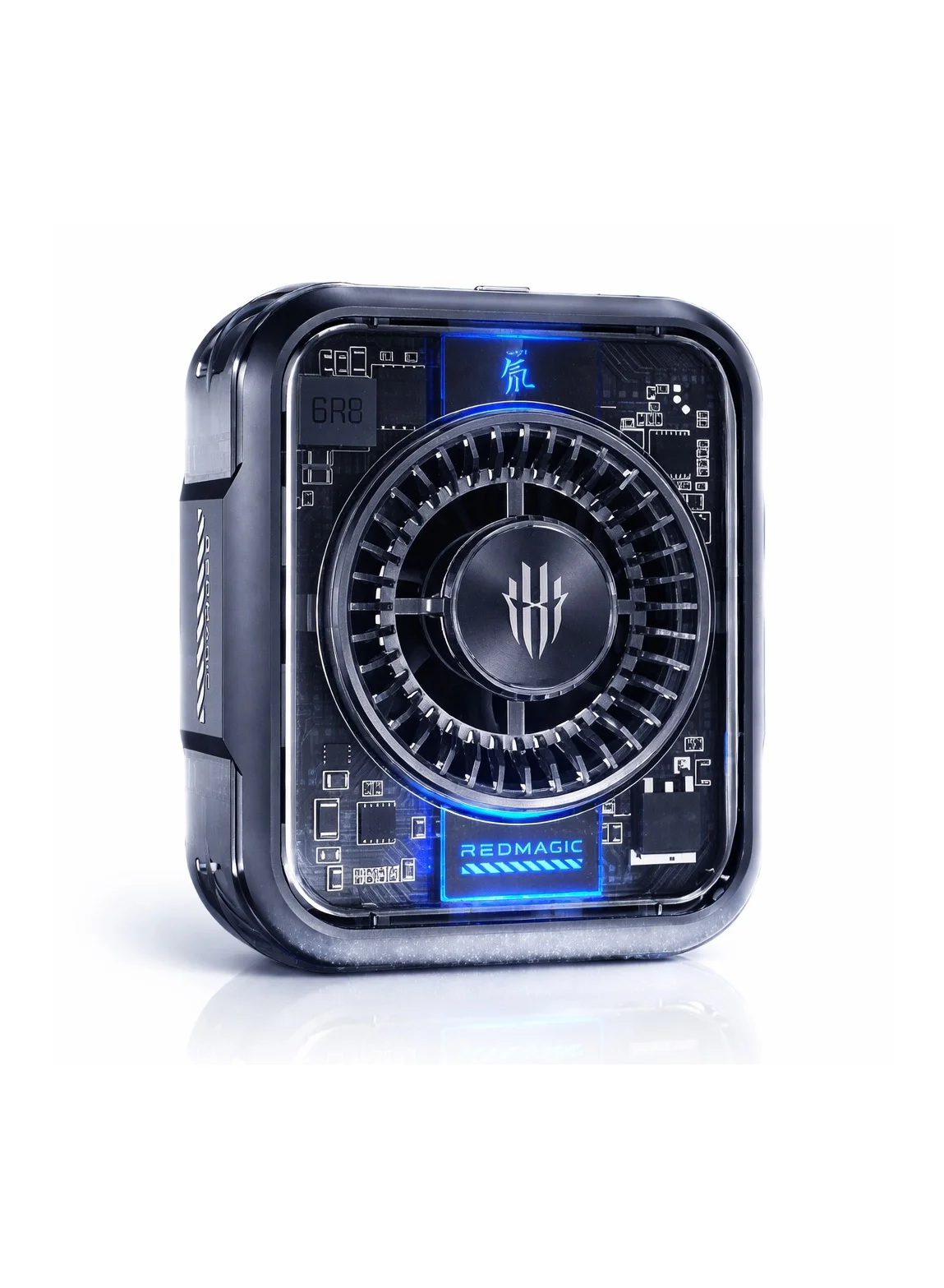 Premium Magnetic Mobile Gaming Cooler 30W Semiconductor Cooling Fan for Smartphones and Tablets (Black, 1 Unit) o1rwj