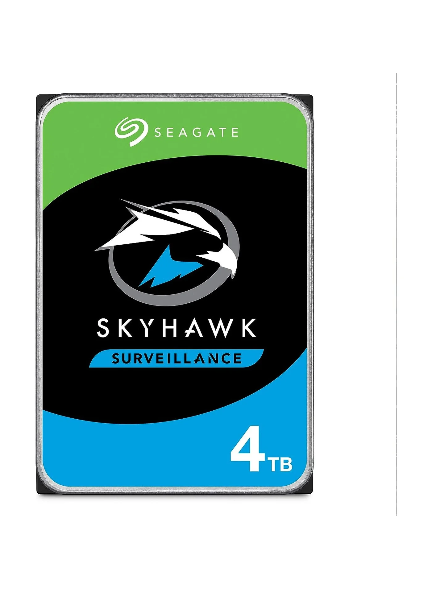 Skyhawk 4TB Internal Surveillance Hard Drive 3.5-inch SATA 6Gb/s 256MB Cache for DVR NVR Security Systems (4TB) 091wr
