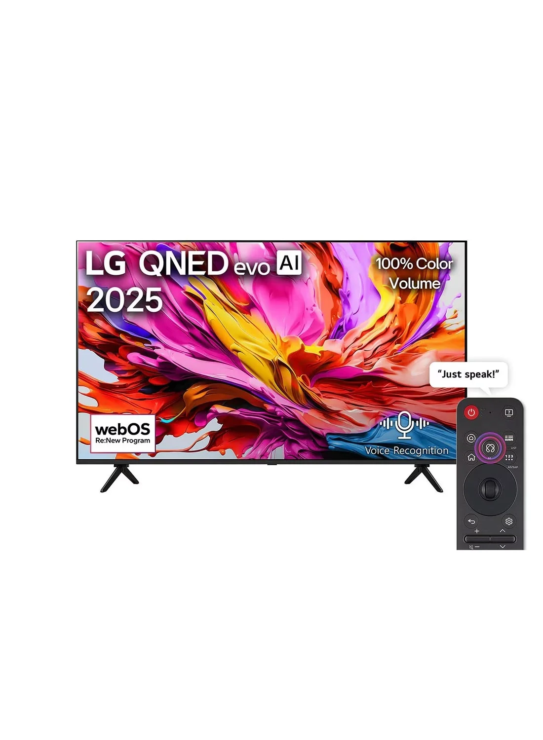 Ultra-HD 85-inch MiniLED 4K Smart TV 144Hz VRR Premium Home Cinema Display (Black, 215 cm) kwmv1