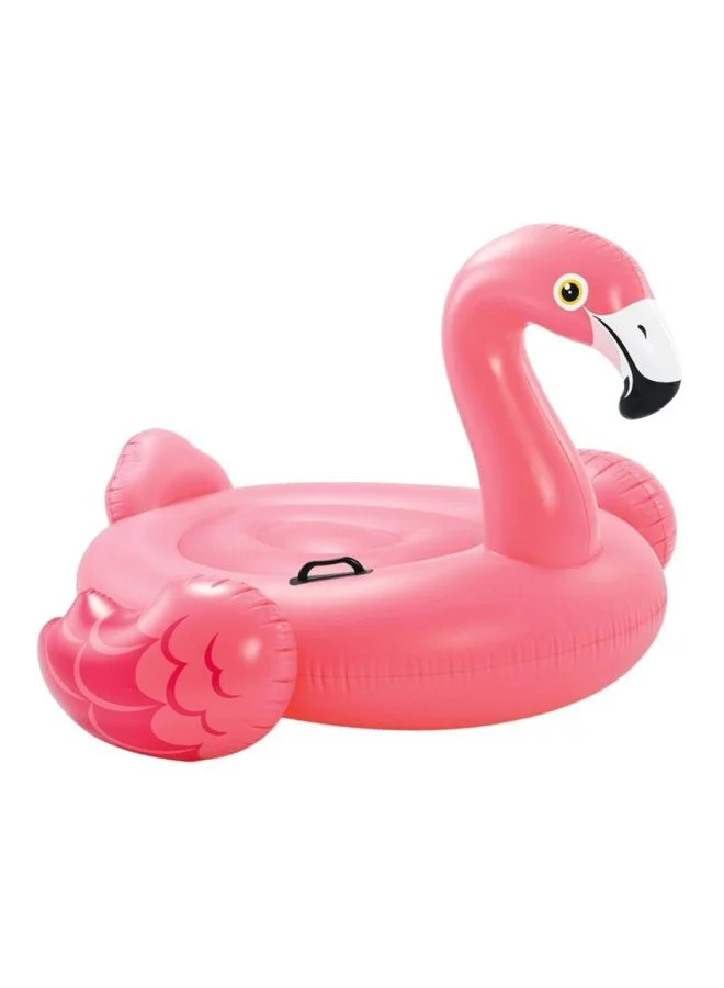 Premium Flamingo Ride-On Pool Float Inflatable Lounge for Kids and Adults (142 x 137 x 97 cm) 2275q