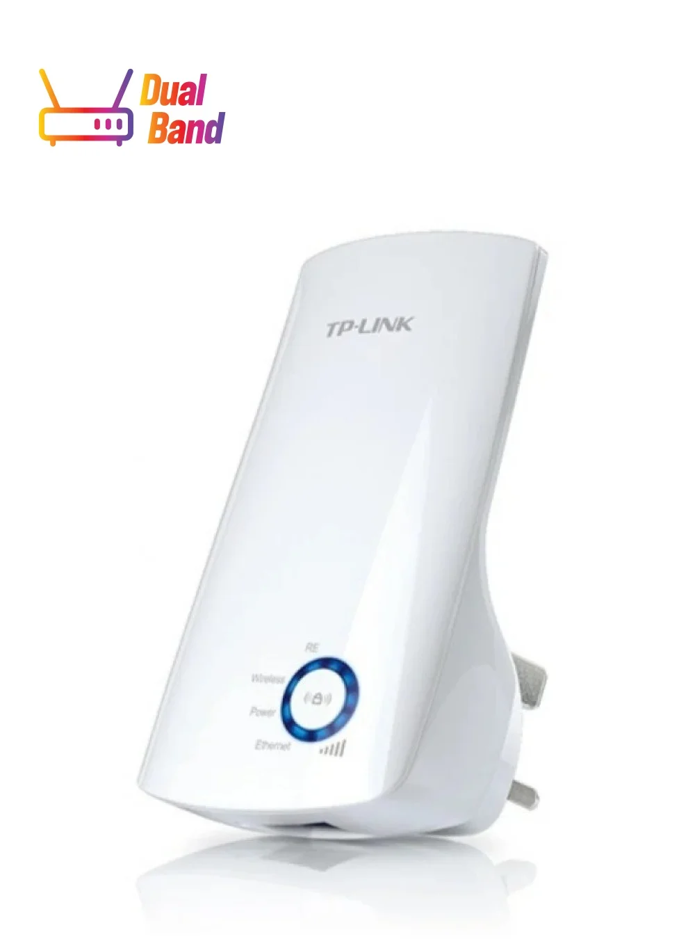 Universal Wireless Wi-Fi Range Extender 300Mbps Signal Booster for Home and Business (White) b5cn0