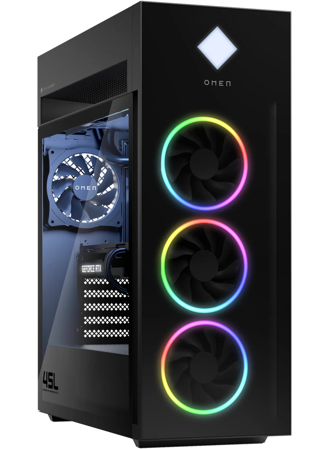 Premium Gaming Desktop PC Intel Core Ultra 9 285K 32GB RAM 1TB SSD RTX 5090 32GB RGB Liquid Cooler Windows 11 Home (Black) dz8hy