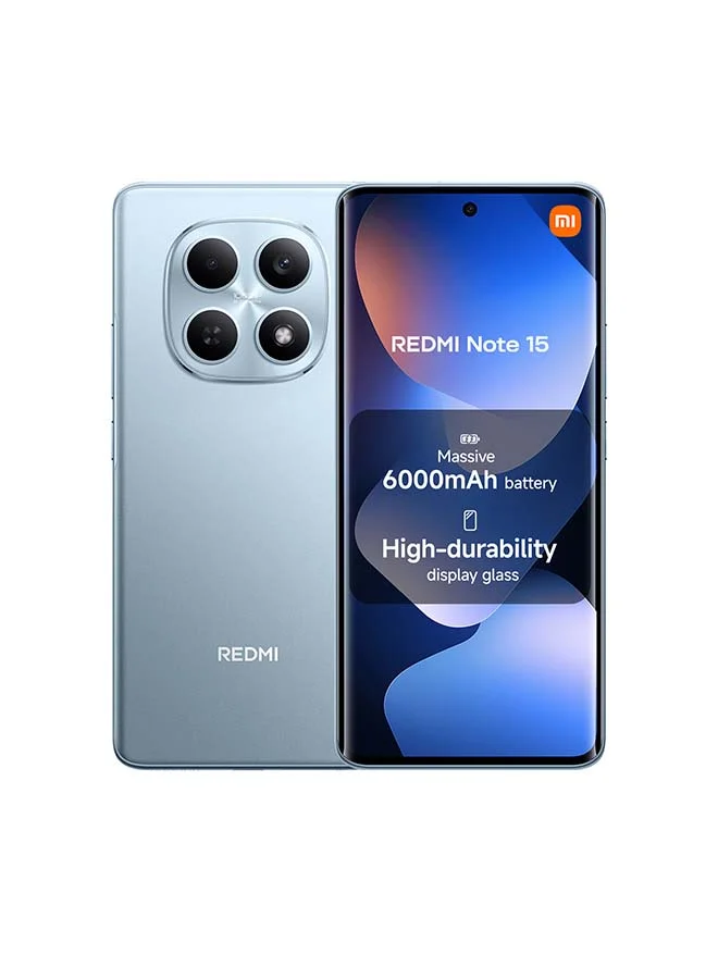 Smart Note 15 Smartphone 4G Dual SIM 8GB RAM 256GB Storage Glacier Blue (6.77 inch) 8id6y