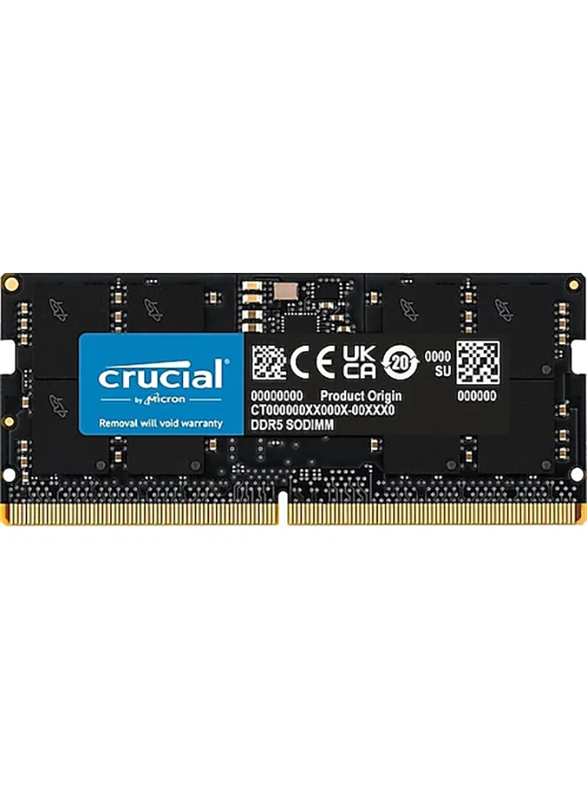 Premium DDR5 16GB 4800MHz SODIMM Notebook RAM Memory Module (16GB) dihvs