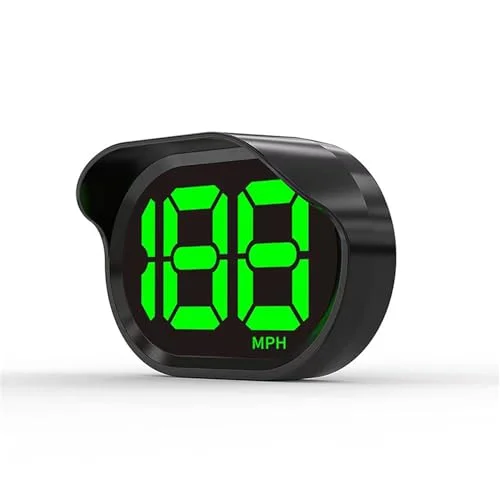 KUOWEIHUD Digital GPS Speedometer Head-Up Display with Automatic Brightness Adjustment for Cars Trucks and SUVs (Universal Fit) hwm8m