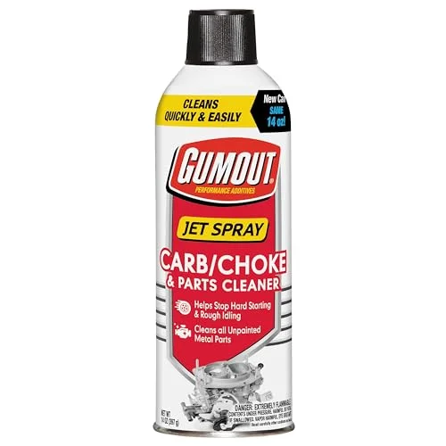 Premium Carburetor and Intake Valve Cleaner Spray (397 g, Pack of 6) kce1w