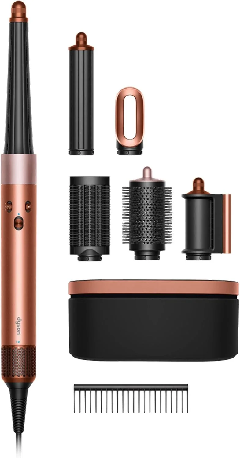 Premium High-Speed Ionic Multi-Styler and Hair Dryer (Amber Silk, 1 Unit) eenoz
