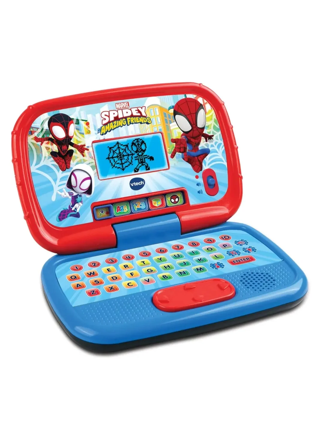Interactive Learning Laptop for Kids Educational Activity Toy (Multicolour, 1 Unit) fdftm