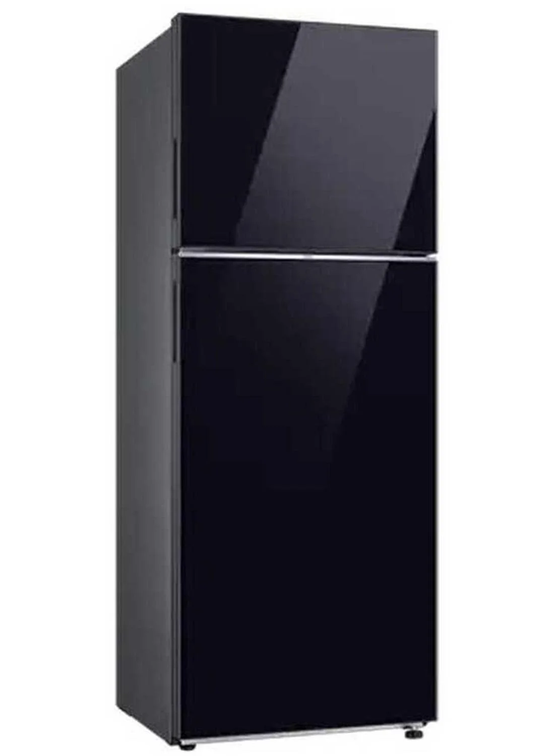Ultra-HD Top Mount Refrigerator Double Door Freestanding Fridge (Black, 460 L) zc7ub
