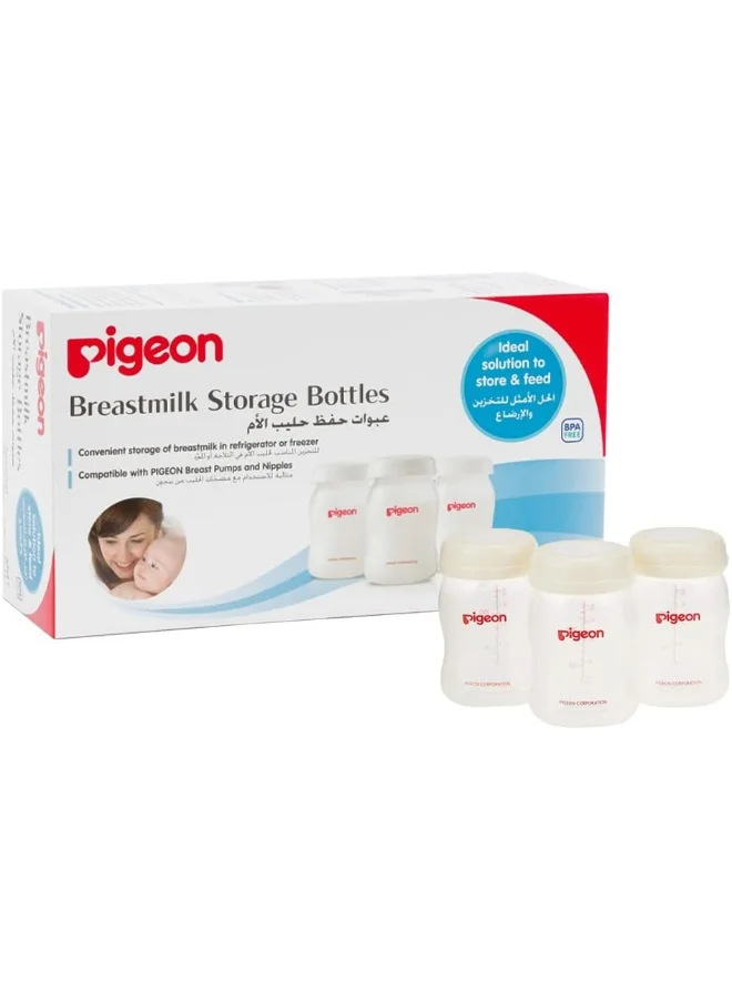 Premium Breastmilk Storage Container Set (BPA-Free, Reusable, 3-Piece Pack) 7kpgg