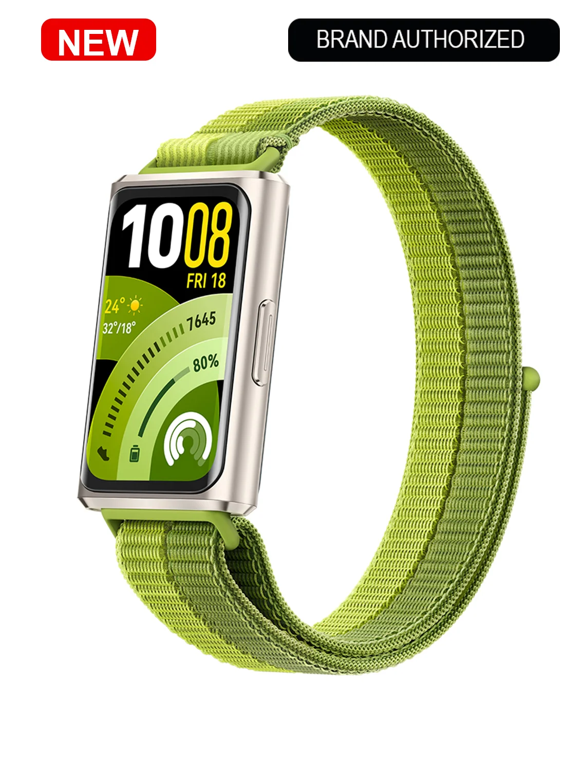 Premium Smart Fitness Tracker Watch with AMOLED Display and Heart Rate Monitoring (Green, 4.1 cm) ysnow