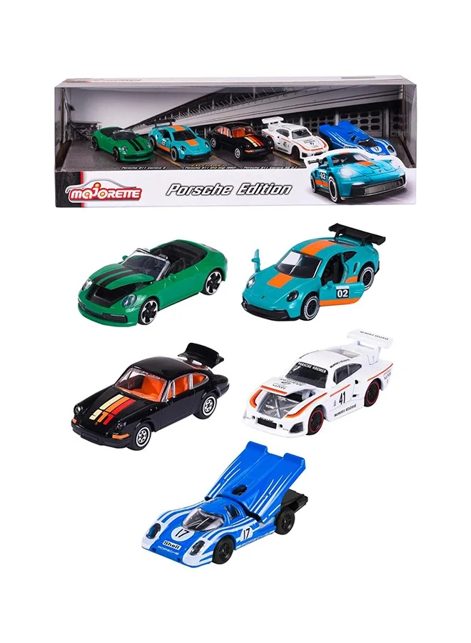 Premium Die-Cast Sports Car Gift Set (5-Piece Collection, Metal Alloy, For Kids and Collectors) bdx2q