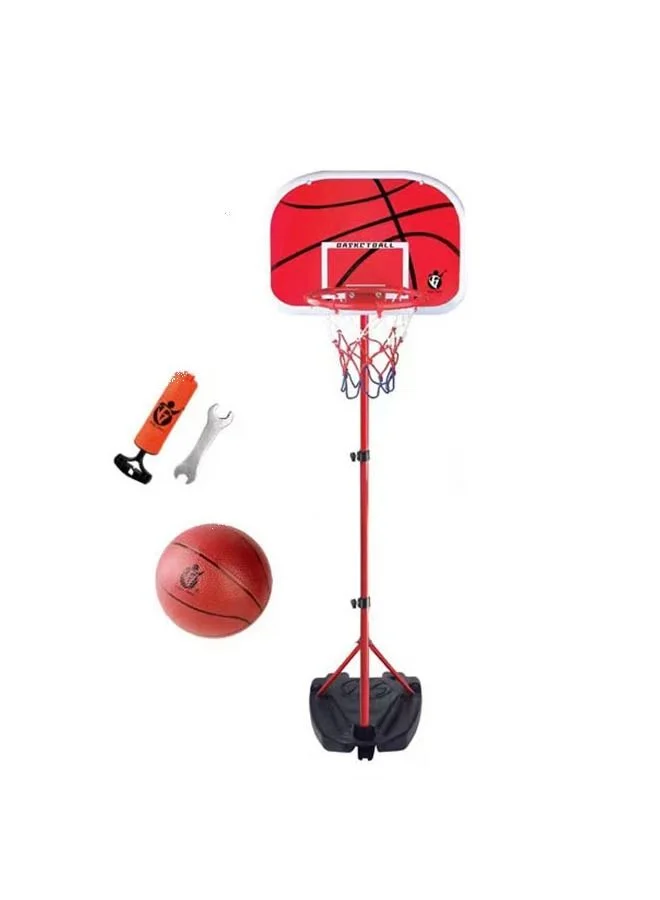 JSAITOYS Adjustable Basketball Hoop Stand for Kids (1.6m Height, Indoor Sports Activity Set) aekoz