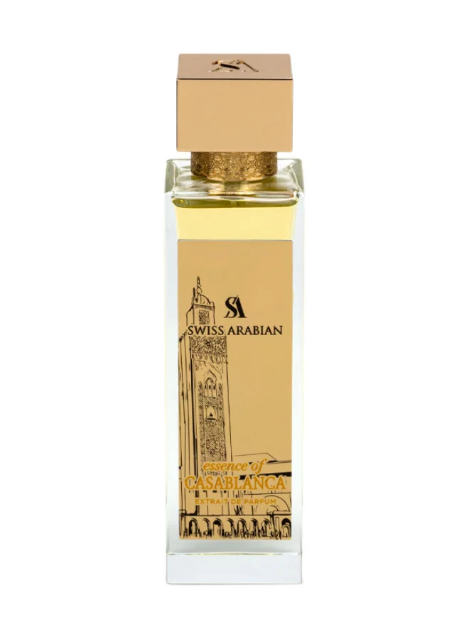 Swiss Arabian Essence Of Casablanca Extrait de Parfum Premium Unisex Fragrance (100 mL) u1l1j