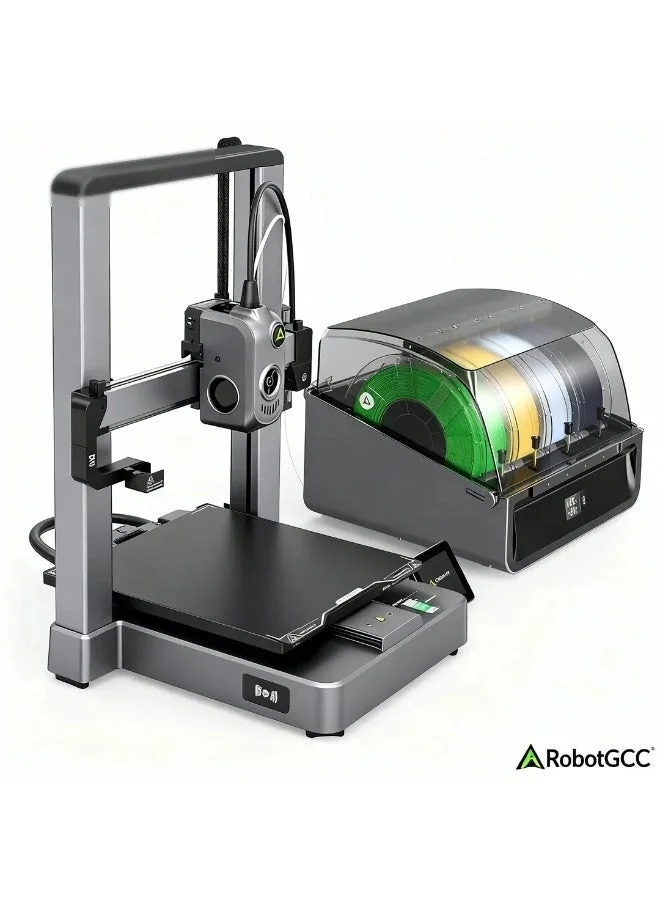 Robotgcc Professional High Speed FDM 3D Printer with Auto Bed Leveling and WiFi Smart Control (Desktop, Multi-Material) ad237