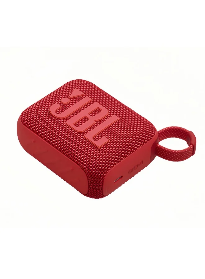 Premium Audio Portable Wireless Bluetooth Speaker Waterproof Dustproof High-Fidelity Sound (Red) 3qhj9