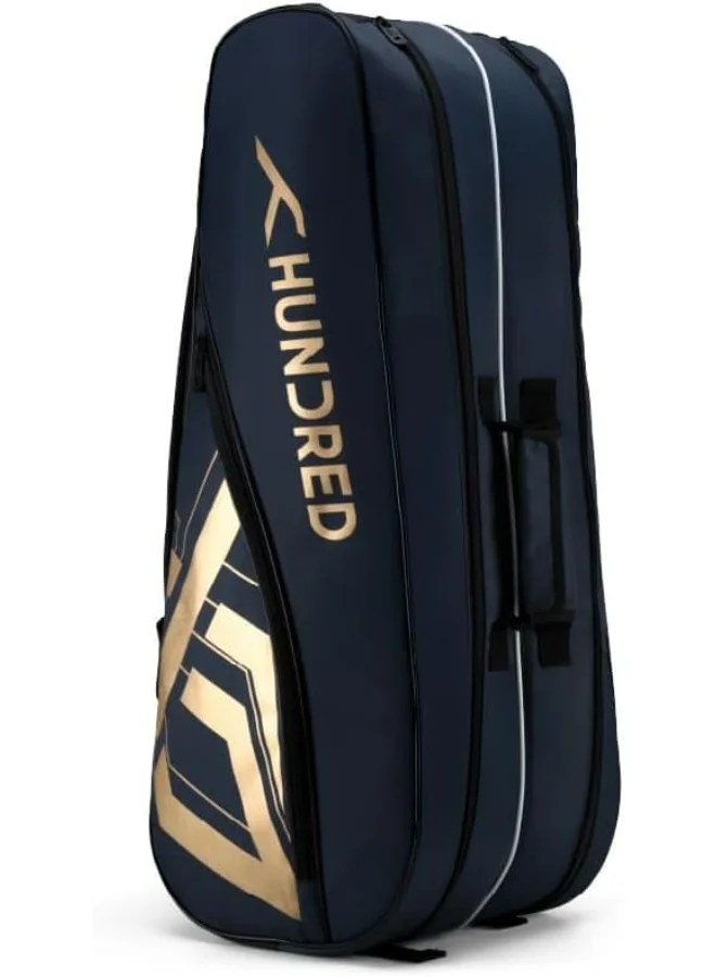 Hundred X Gear Badminton Kit Bag with Dual Climate-Control Compartments and Dedicated Shoe Pocket (Unisex, 75 cm x 30 cm x 25 cm) cokx8
