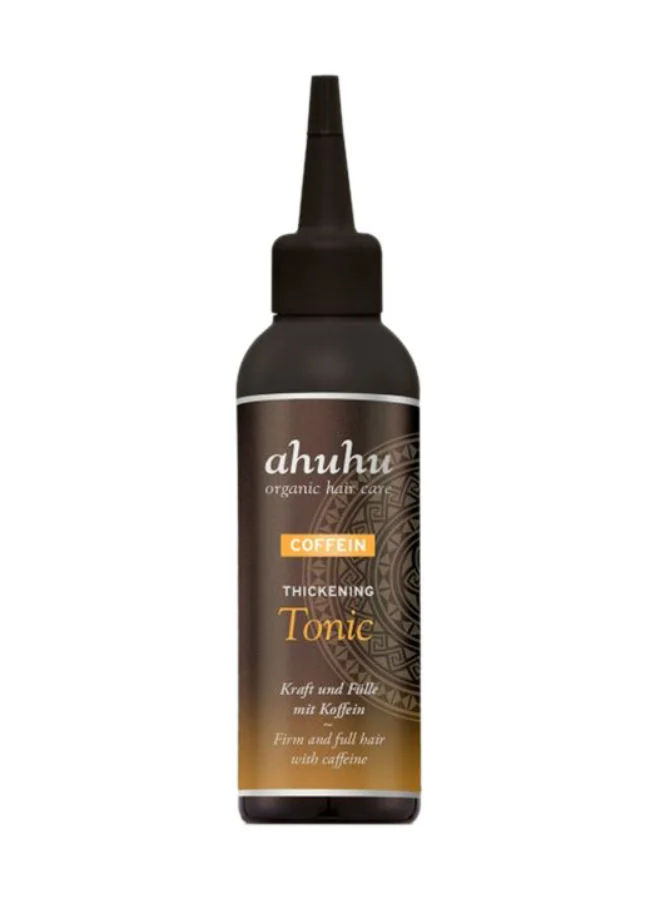 Ahuhu Coffein Thickening Tonic for Fuller-Looking Hair (100 mL) wryyv