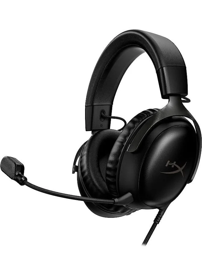 Premium Wired Gaming Headset with 53mm Drivers and Noise Cancelling Microphone for PC and Console (Black) o42ur