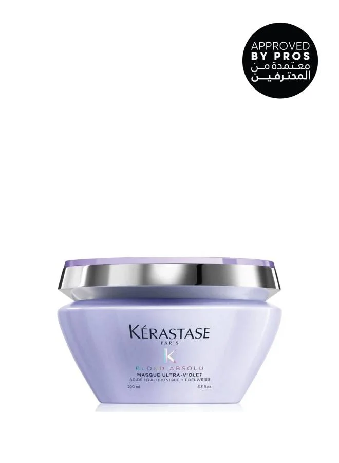 KERASTASE Blond Absolu Ultra Violet Purple Hair Mask (For Blonde & Highlighted Hair, 200 mL) rdzxg