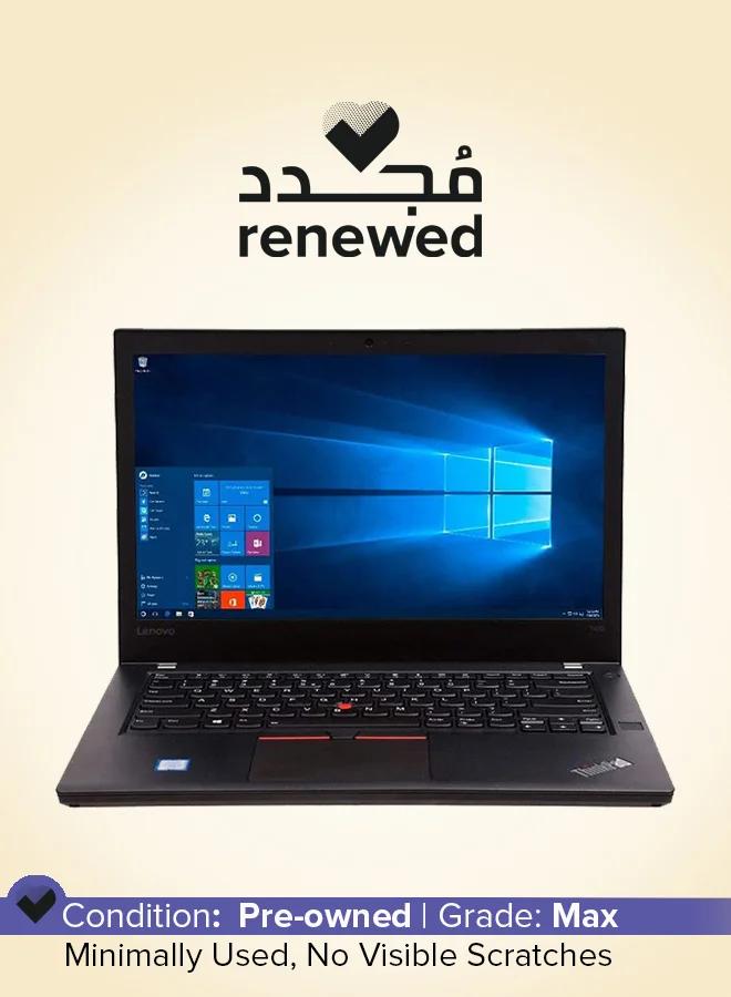 Premium Business Laptop 14-Inch Display Intel Core i5 16GB RAM 256GB SSD Windows Professional Black (14-Inch) g1j7e