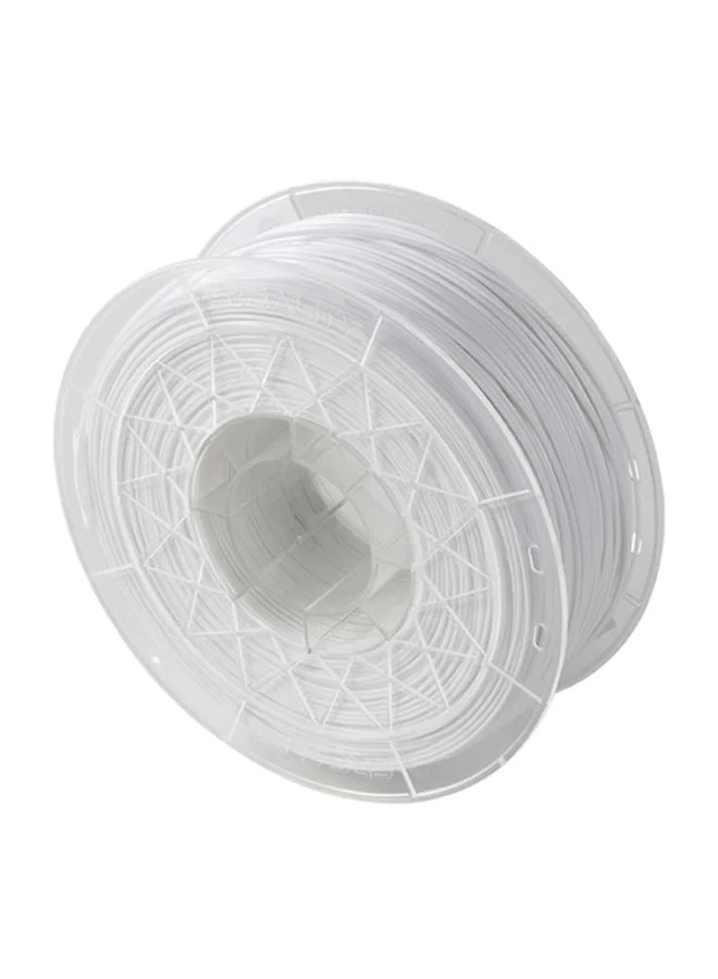 Premium PLA 3D Printing Filament High-Precision Smooth Extrusion (White, 1 kg) sjcpm